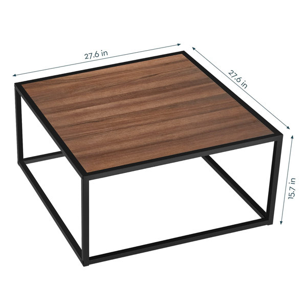 17 Stories Farmhouse Coffee Table Rustic Wood Coffee Tables Mid Century